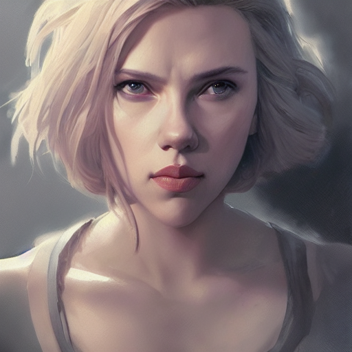 stable diffusion 15 scarlett johansson highly detailed artstation smooth sharp focus 8k art by art b