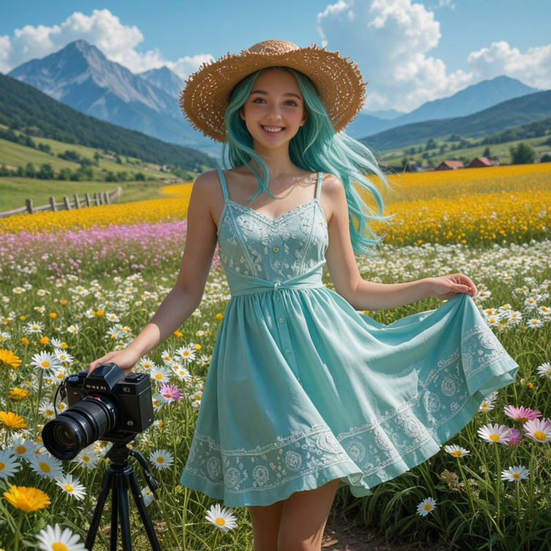 Photorealistic image of a beautiful young woman 22yo cute solo masterpiece, very aesthetic,masterpiece, best q