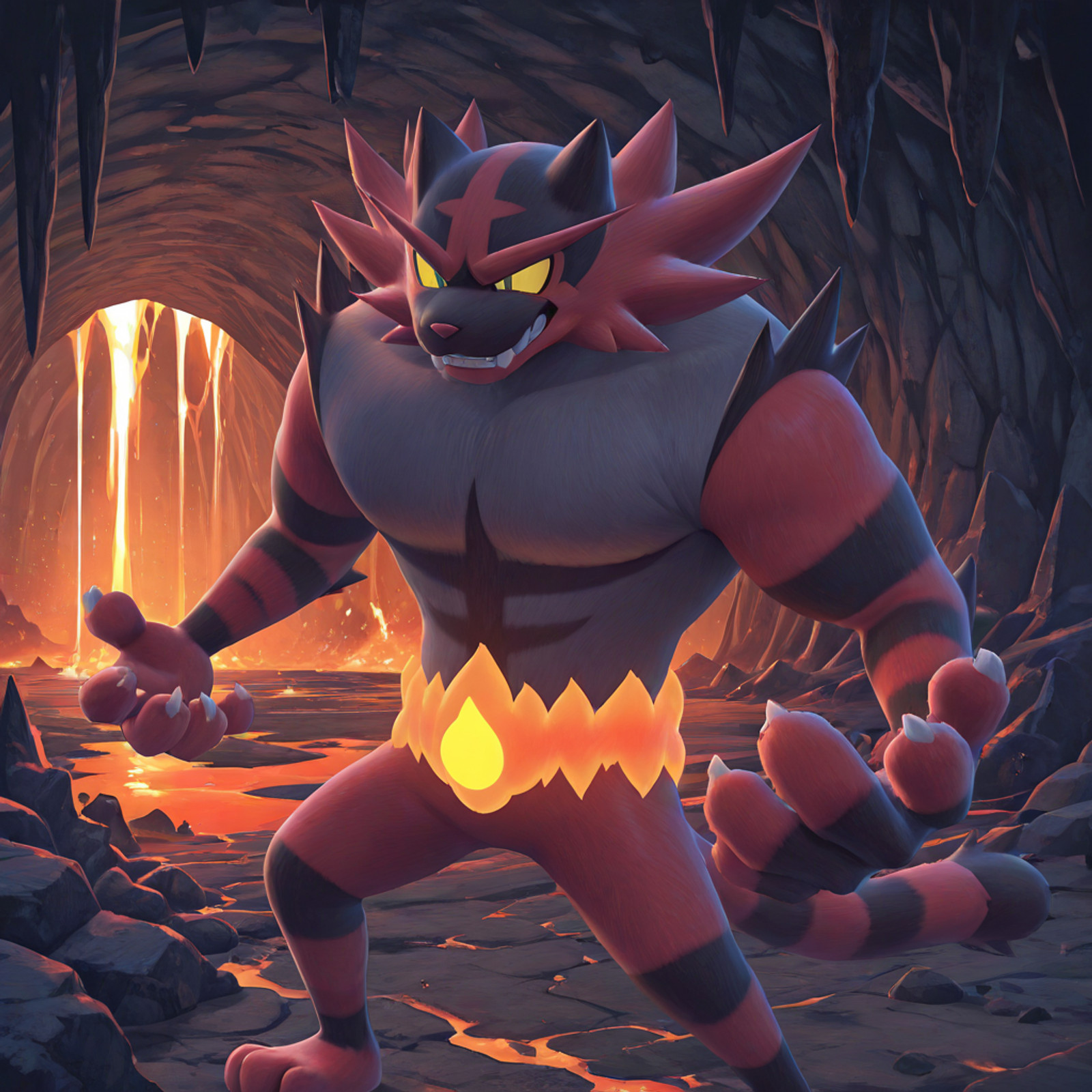 masterpiece, best quality, amazing quality,  <lora:training_2939202-20260602015831147:1> sv1nc1n3r04r, cave, lava