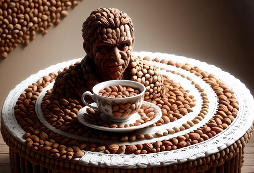 masterpiece, best quality, absurdres, ultra-detailed, photorealistic, 4k, rating_safe, score_9, score_8, aesthetic,
nutstylesnut:1.3, (T-800 Terminator made entirely of walnuts and pecans):1.5 BREAK
(sitting daintily at a tiny, ornate porcelain tea table:1.2), (holding an impossibly small teacup with one metal-nut finger):1.3 BREAK
(body showing intricate, crunchy textures of mixed nuts:1.4), (glowing red optic sensors made of candied cherries):1.3 BREAK
(elegant Victorian tea room, mismatched floral wallpaper:1.2), (doily tablecloth with a spilled sugar cube):1.3 BREAK
(soft, warm lamplight casting long shadows:1.2), (wide shot capturing the absurdity):1.3 BREAK
aesthetic, hilariously out of place cyborg:1.2
<strong>Additional LORA recommendation</strong></p>