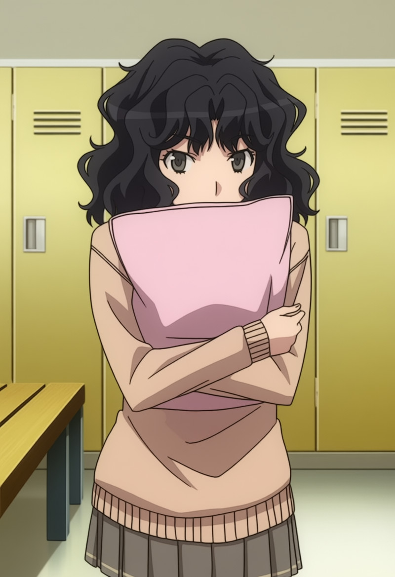 masterpiece, best quality, score_7, amazing quality,, cowboy shot, solo, looking at viewer, , <lora:kaoru-tana