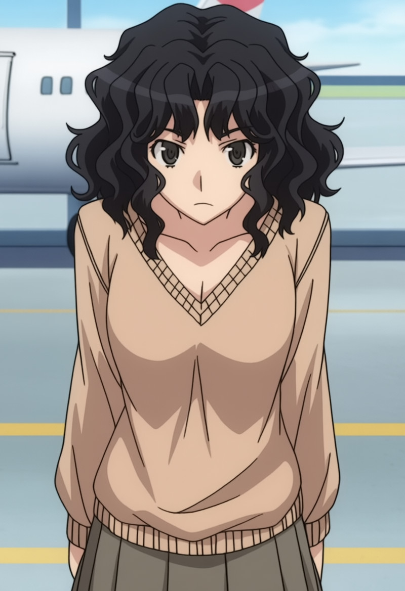 masterpiece, best quality, score_7, amazing quality,, cowboy shot, solo, looking at viewer, , <lora:kaoru-tana