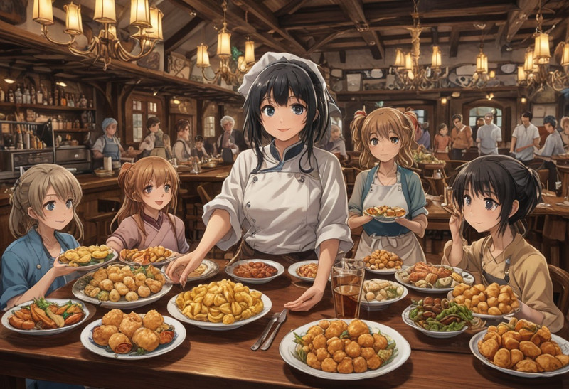 (Perfect beautiful lunch break (0.9))score_9, score_8_up, score_7_up, score_6_up, Masterpiece, source_anime sc