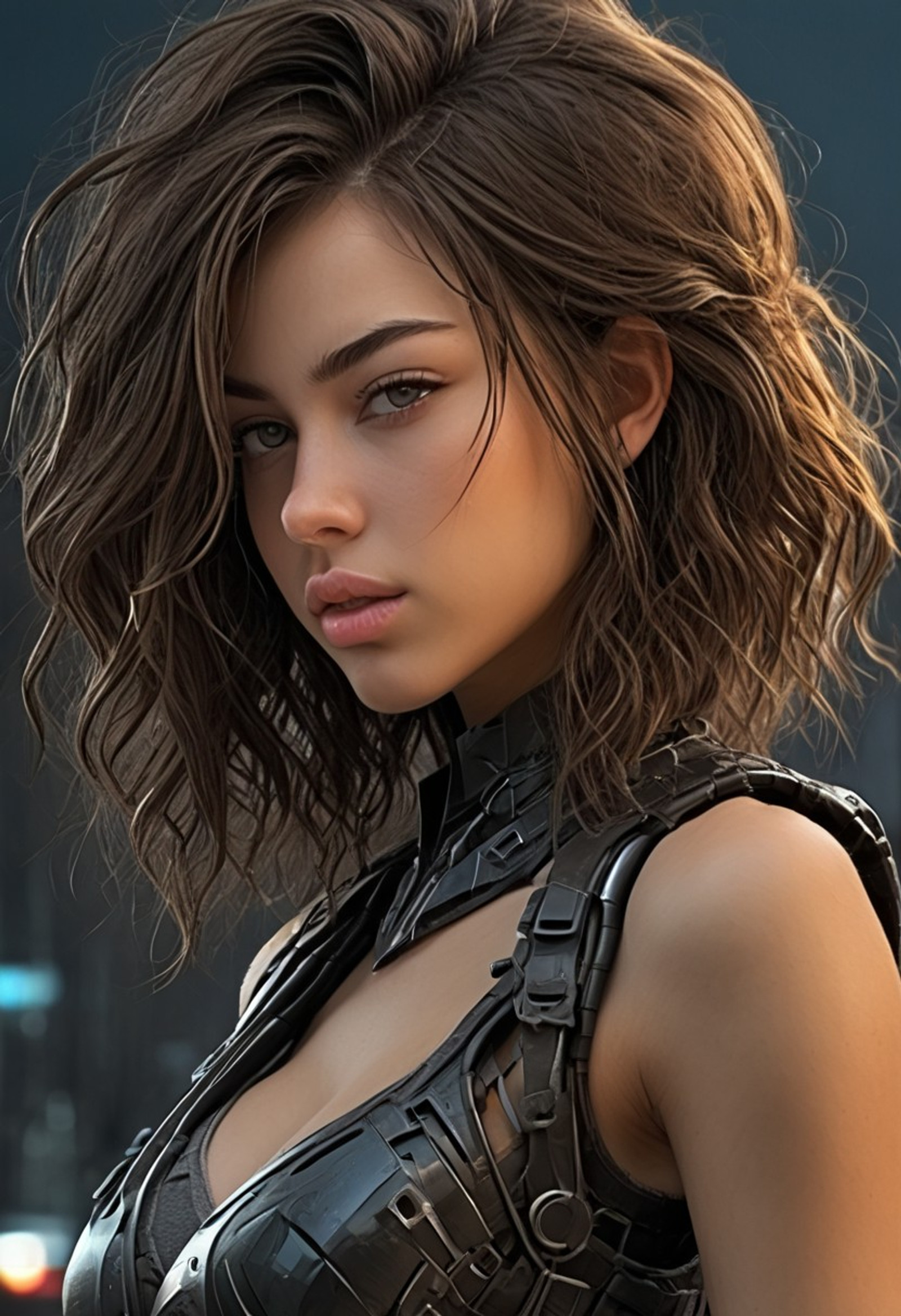 (1 girl), (zzCitronLegacy,:1.2), (high quality:1.3), (best quality:1.3), (masterpiece:1.3), official art, official wallpaper, 4k textures, epic(1.5),  black hair, , aggressivepose, glowingeffects, darkbackground,cyberpunk city flames, dramaticlighting, fireandicecontrast, (detailed:1.05), (extremely detailed:1.06), sharp focus, (intricate:1.03), (zzCitronLegacy extremely intricate:1.04), (epic scenery:1.09), soothing tones, hdr, (beautiful scenery:1.08), (detailed scenery:1.08), (intricate scenery:1.07), (wonderful scenery:1.05), (beautiful face:1.1), [perfect eyes:0.8], [perfect skin:0.8], [detailed face:0.8], [detailed eyes:0.8], [detailed hair:0.9], [detailed lips:0.8],