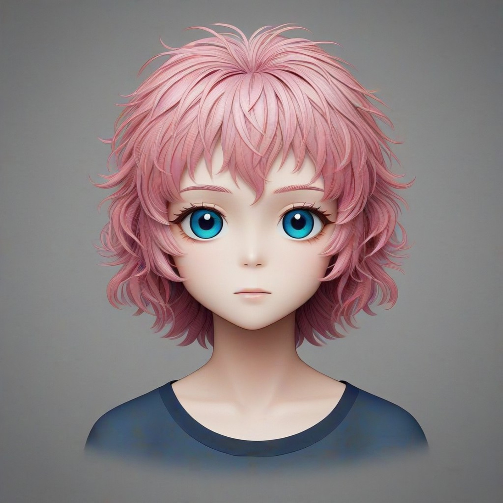 Peacock,  CivChan, pink hair, peacock wearing,