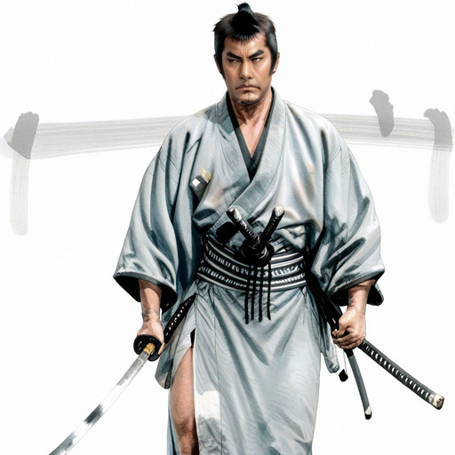 <lora:inky_epoch_10:1>,, retro, nostalgic, detailed illustration,ink sketch,
mushiri, samurai, traditional attire, s, male, staring directly, front view, close-up, plain background, 1boy, holding katana, striped obi, grey kimono, intense facial expression, foreshortened perspective of the katana, wielding a katana in front of the body, tonosama, scabbard
best quality, amazing quality,,Very Awa,masterpiece, chonmage <lora:training_1327957-20260425184451606:1>