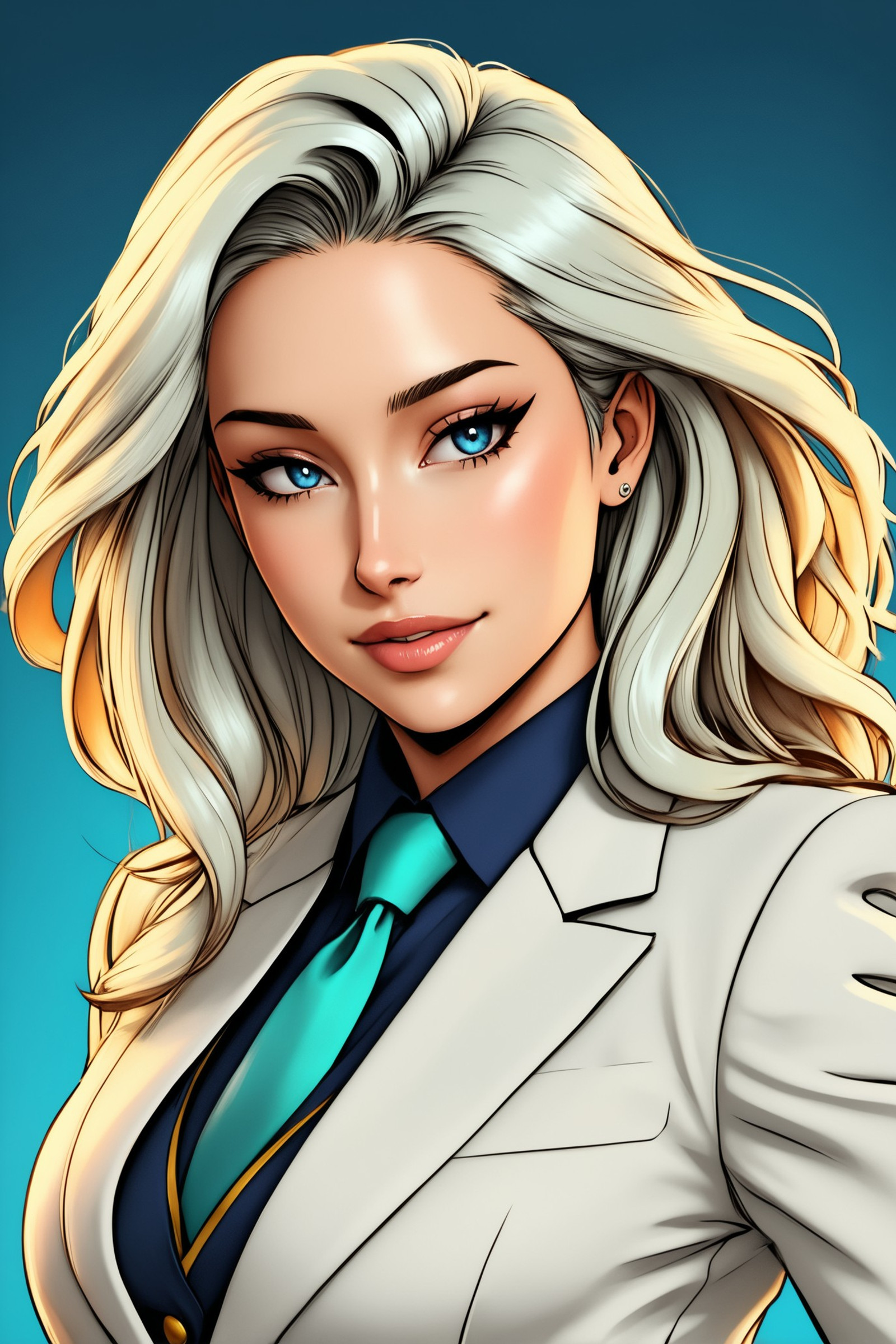 Dark Academia aesthetic, best quality, masterpiece, HDR, professional, studio quality, highres, simple Navy blue background, dalle style, combine cartoon with realistic real life, ,
realistic