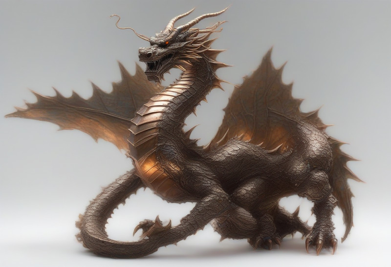 (ultra-detailed:1.2, amazing quality:1.2, masterpiece:1.2, best quality:1.2), illustration, 
Copper Dragon