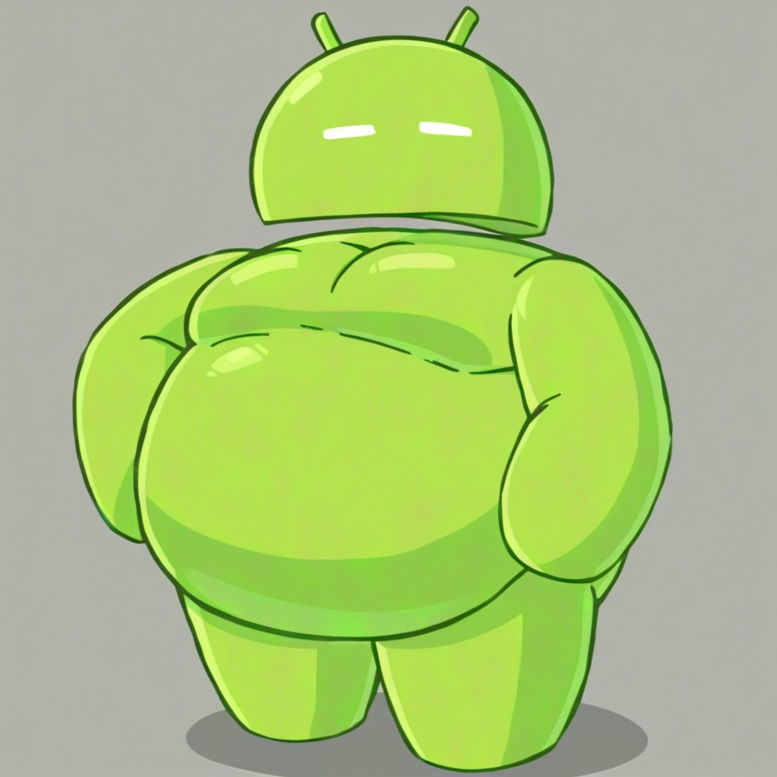 bvgd, w0lfc0nf, chubby, lime skin, green skin, male, masculine, white dot eyes,
