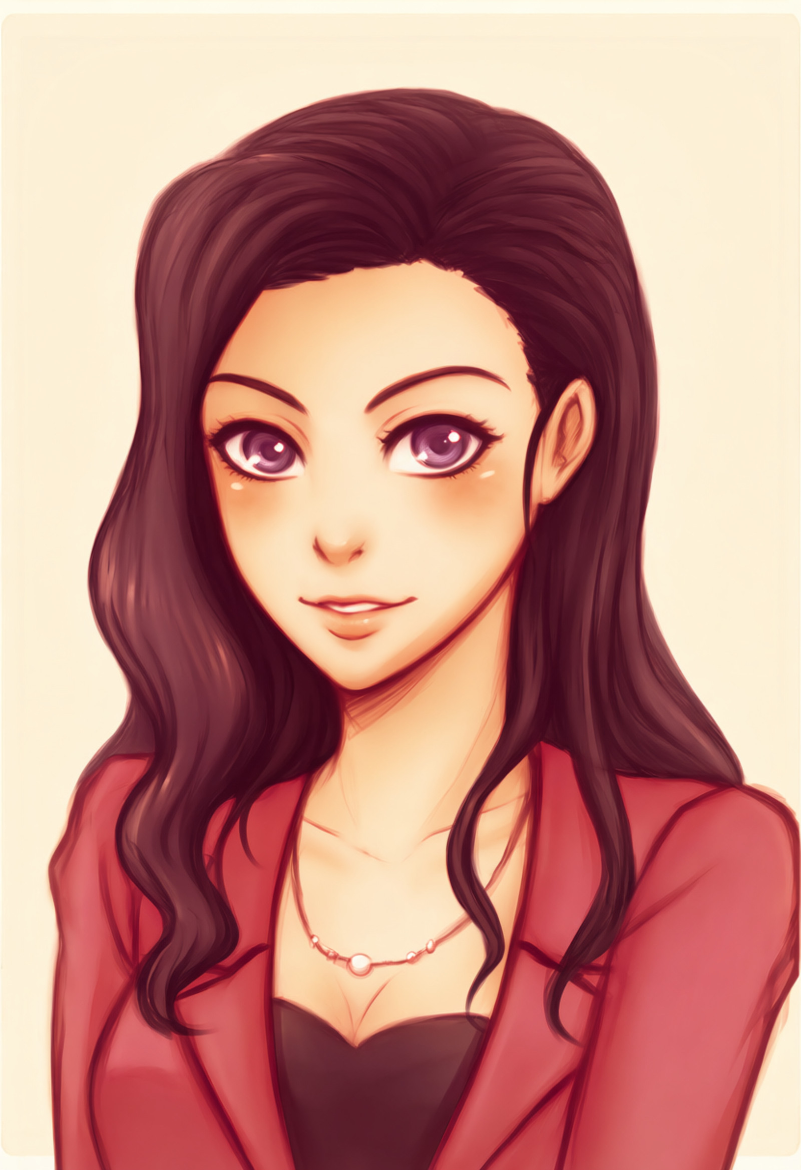 1girl, asami sato, kyhustyle, looking at viewer, cute, <lora:KyhuStyle_ani_v1:1>