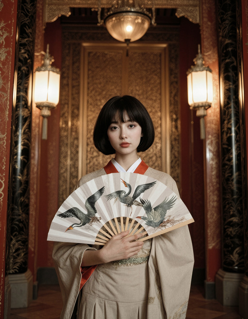 A realistic photographic  Medium Long Shot a realistic photographic image of a gorgeous Beautiful, dark hair, 