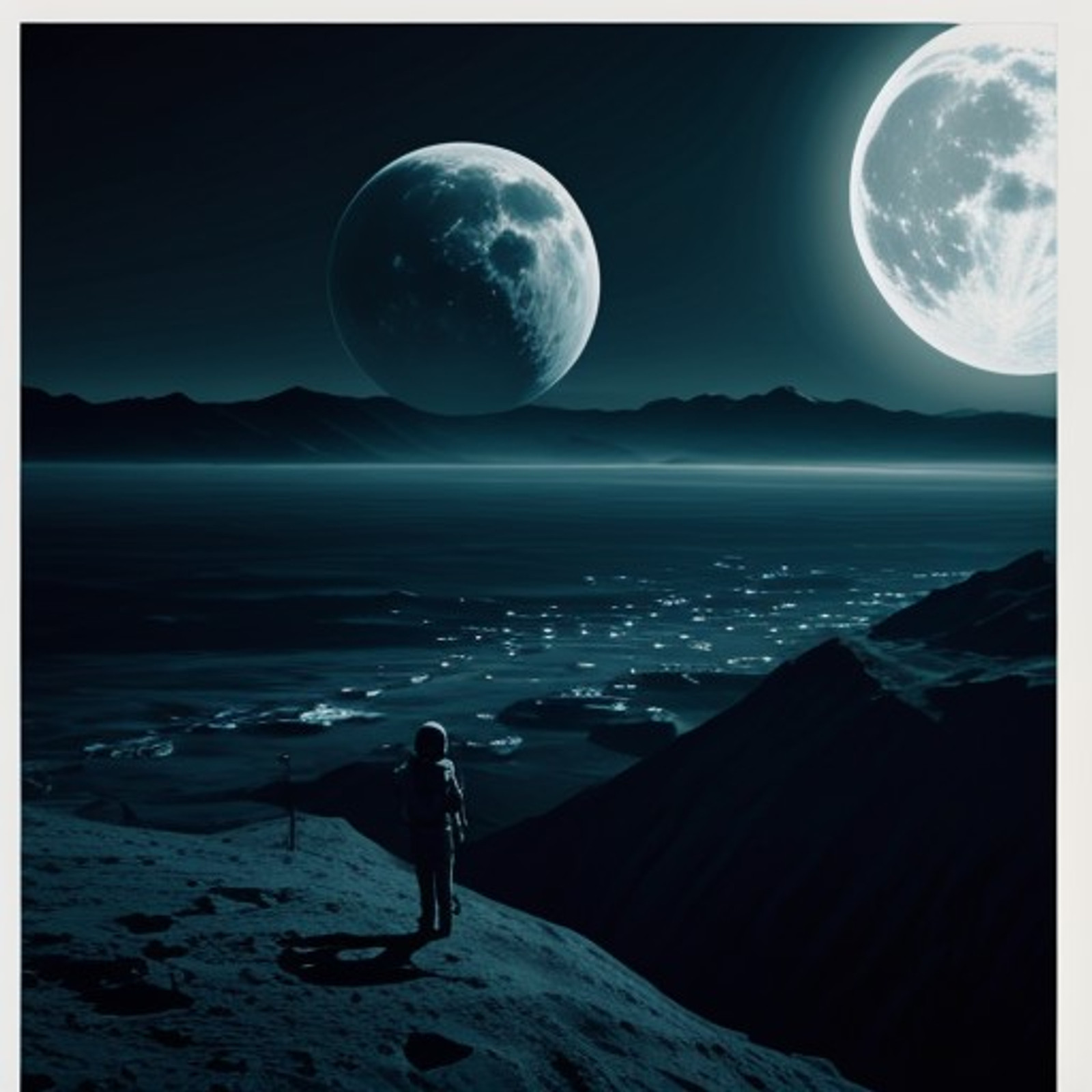 A city on the moon.