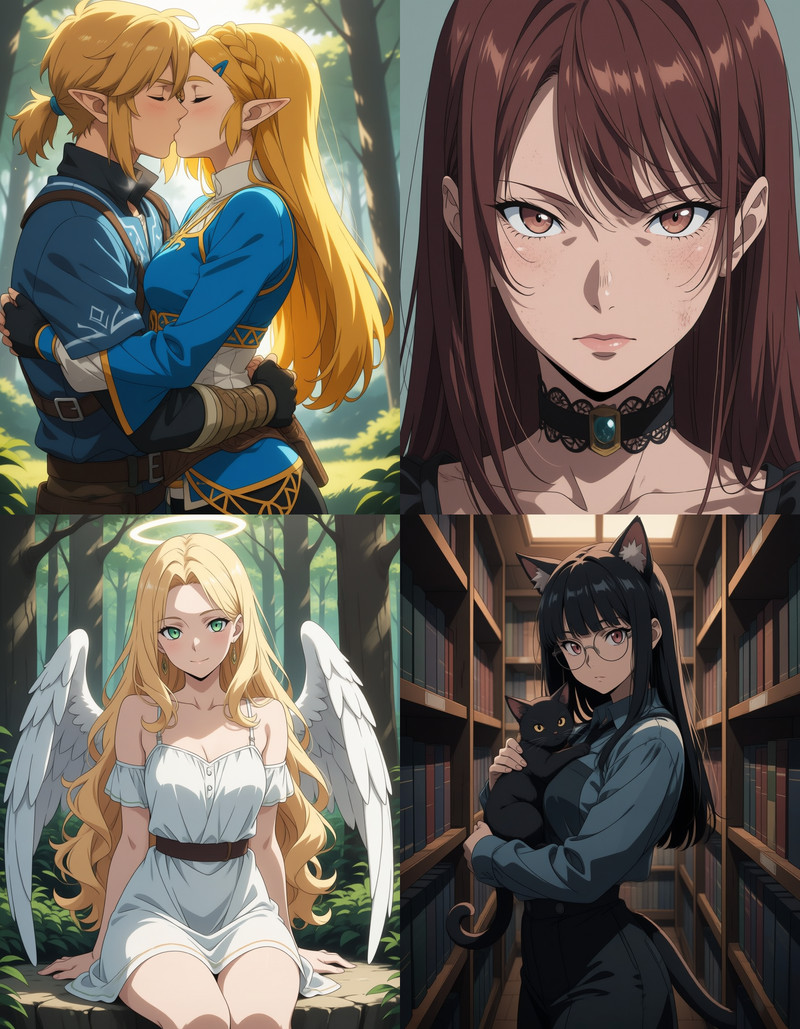 https://civitai.red/articles/25969 __ 1st image: masterpiece, best quality, score_9, 1girl, 1boy, princess zel