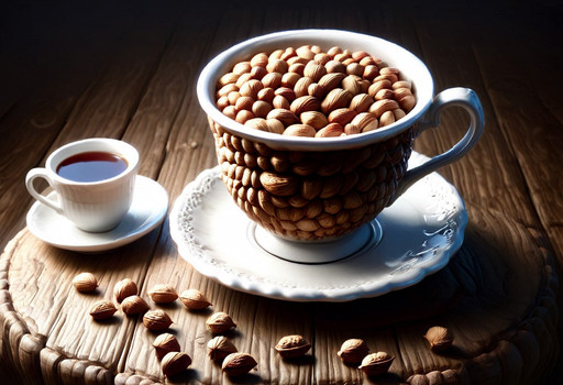 masterpiece, best quality, absurdres, ultra-detailed, photorealistic, 4k, rating_safe, score_9, score_8, aesthetic,
nutstylesnut:1.3, (T800-1024, Terminator made entirely of walnuts and pecans):1.5 BREAK
(sitting daintily at a tiny, ornate porcelain tea table:1.2), (holding an impossibly small teacup with one metal-nut finger):1.3 BREAK
(body showing intricate, crunchy textures of mixed nuts:1.4), (glowing red optic sensors made of candied cherries):1.3 BREAK
(elegant Victorian tea room, mismatched floral wallpaper:1.2), (doily tablecloth with a spilled sugar cube):1.3 BREAK
(soft, warm lamplight casting long shadows:1.2), (wide shot capturing the absurdity):1.3 BREAK
aesthetic, hilariously out of place cyborg:1.2
<strong>Additional LORA recommendation</strong></p>