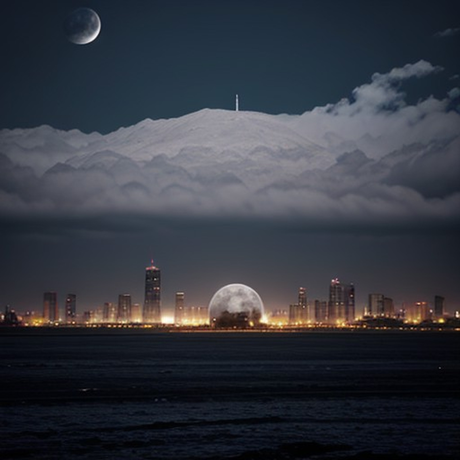 A city on the moon.
