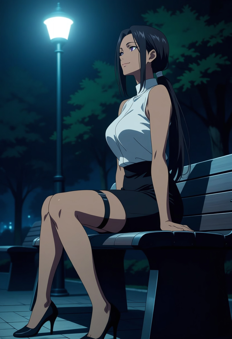 The art style has realistic proportion and mature face shape.
anime, anime coloring, anime screenshot.
1girl, 