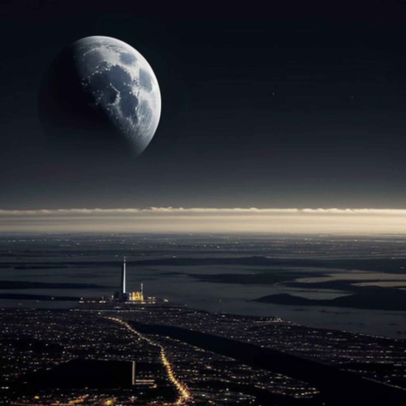 A city on the moon.