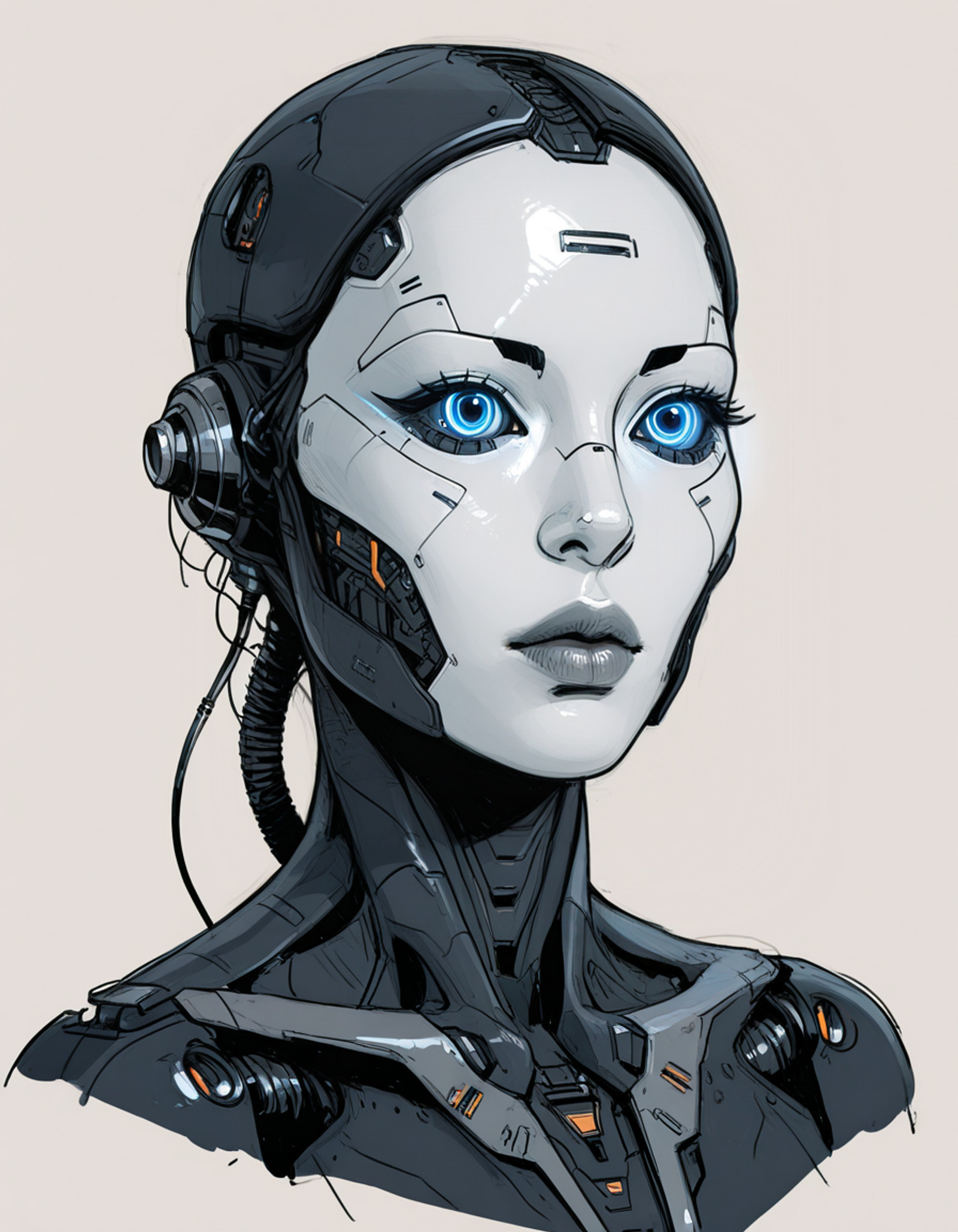 <lora:Utility_-_Detail_Enhancer_by_BSS_v3:0.75>,<lora:Utility_-_Visual_Enhancer_v2_by_BSS:0.75>,<lora:ColorSketch:0.25>, <lora:MJSK:0.25>, mjsk, sketch, <lora:els_style:0.25>, els style, hand drawing, <lora:Linesketch1llust:0.25>, linesketch, pencilart, simple line work, loose sketch lines,(masterpiece, very aesthetic, very awa, newest, ultra-detailed, detailed textures, best quality, absurdres, 8k, correct anatomy:1),<lora:Concept_-_Mechanism_ILXL:0.5>,mcnm,1girl,android,portrait,cybernetic lines on body,
cybernetic lines on face,advanced civilizations,alien worlds,cyberpunk,futuristic,science fiction,semi-biomechanical female alien,sophisticated high-end luxurious,space themes,technological,<lora:FACE_-_Glowing_Limbal_Ring_ep10:0.8>,glr_il_v1,glowing limbal rings,<lora:Concept_-_Better_Robotics_ILXL:0.25>,better_robotics,humanoid_robot,lips,no eyebrows,