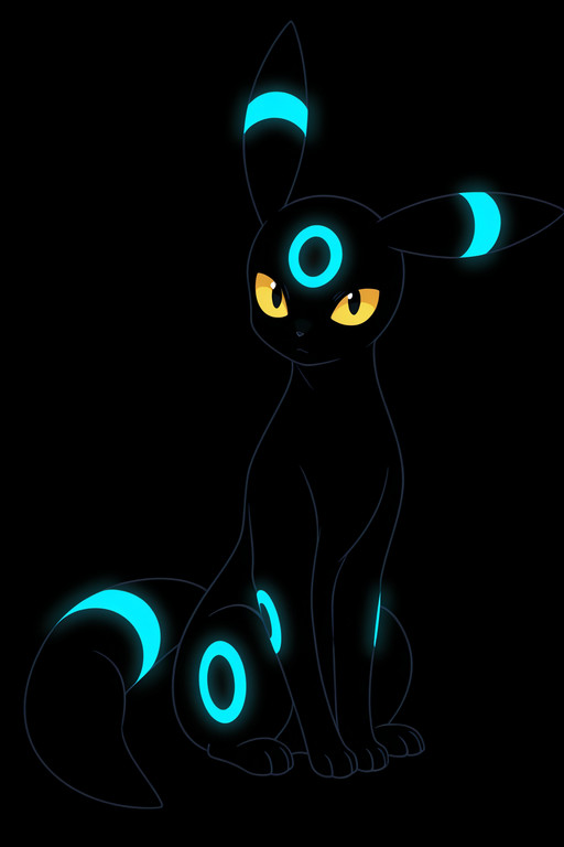 <lora:lazypos:1> lazypos, (high quality, high detail, 4k, masterpiece,  vibrant colors, masterpiece, high res, very aesthetic, 
<lora:anime_minimalist_v1:1.5>
[Strong style information] pure_black_background, (hidden_body, implied_form, feature_only_design,:1.5) glowing_symbols, (negative_space_character,:1.4) minimal_color_palette, (graphic_logo_style, vector_graphics,:1.3)  (clean_silhouette_language,:1.3)  mystical_creature, dark_minimalism,
(Solo,:1.4) front_facing, sitting, centered_composition, black_background, glowing_markings, cyan_markings,blue_rings, yellow_eyes, glowing_eyes, minimalist, vector_art, flat_colors, negative_space, logo_design, symbolic_design, simple_shapes, clean_geometry, high_contrast, dark_aesthetic, floating_features, face_focus, tail_focus, iconic_design, stylized2d_art,
(flat color,:1.2) (umbreon,:1.2) (minimalist art,:1.2) shiny umbreon, shiny pokemon, black eyes, pokemon (creature), no humans, simple background, (yellow sclera, alternate color,:1.2) blue markings, glowing markings, sitting, facing veiwer,
A minimalist Umbreon-inspired creature sitting and facing directly toward the viewer. The entire body blends into a pure black background, making the character effectively invisible except for its glowing markings and eyes. Bright cyan-blue rings on the ears, forehead, tail, and body float in the darkness, accompanied by vivid golden-yellow eyes. The face and tail are the primary focus of the composition. Clean vector art, flat colors, no outlines, no shading, no texture, no visible body contours except where implied by the placement of the glowing markings. High contrast, elegant negative space, mysterious and iconic design.