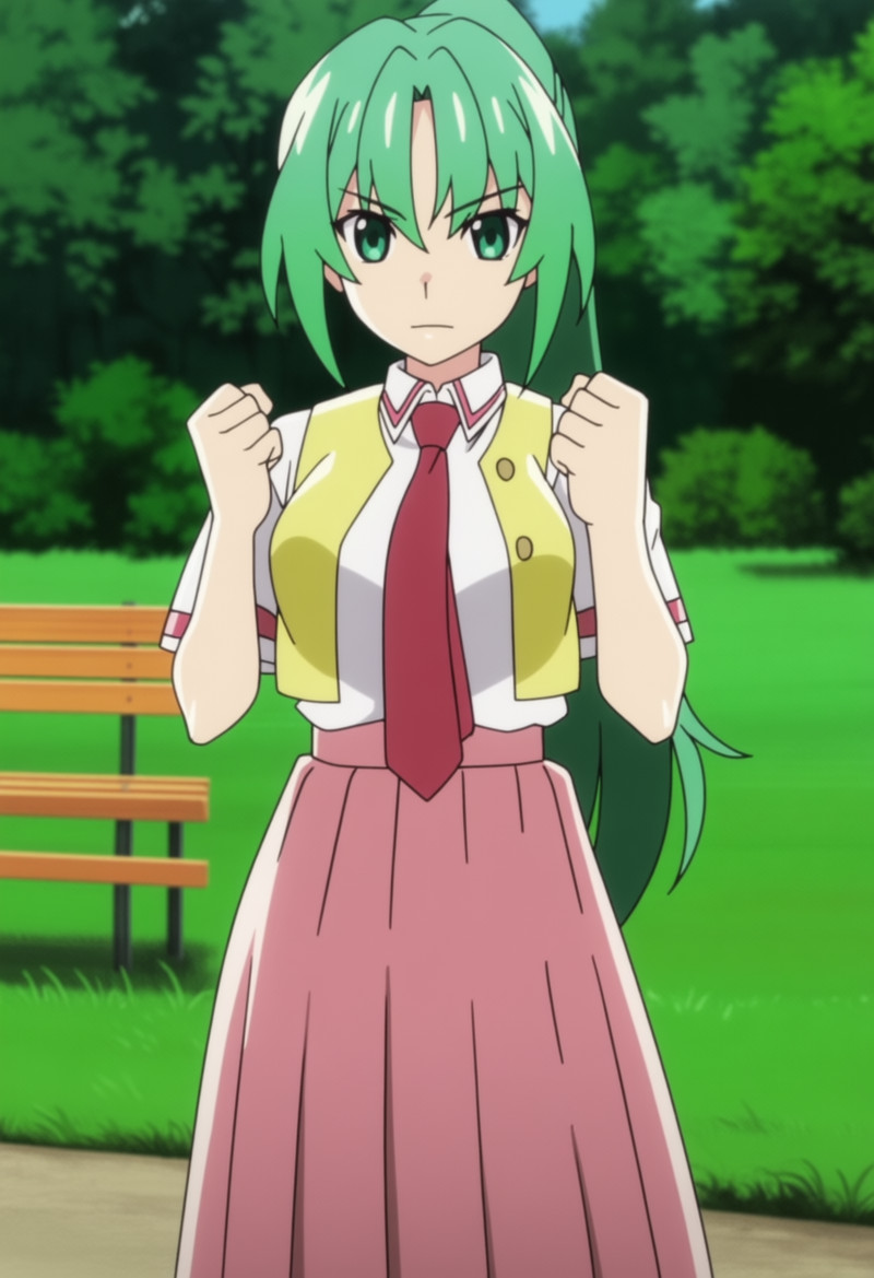 masterpiece, best quality, score_7, amazing quality,, cowboy shot, solo, looking at viewer, , <lora:mion-sonoz